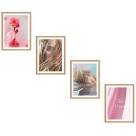 Zestaw ramek  PINIA 00 GF0034 L- galeria ramek na 4 zdjęcia