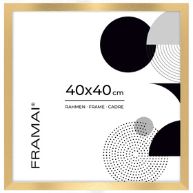 Ramka złota HEN Z 40x40 cm